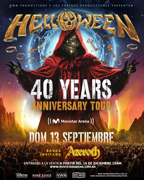 Helloween en Buenos Aires 2026