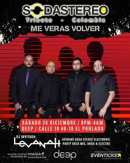 Me Verás Volver : Medellín rinde homenaje a Soda Stereo en una noche inolvidable de rock y experiencia sensorial