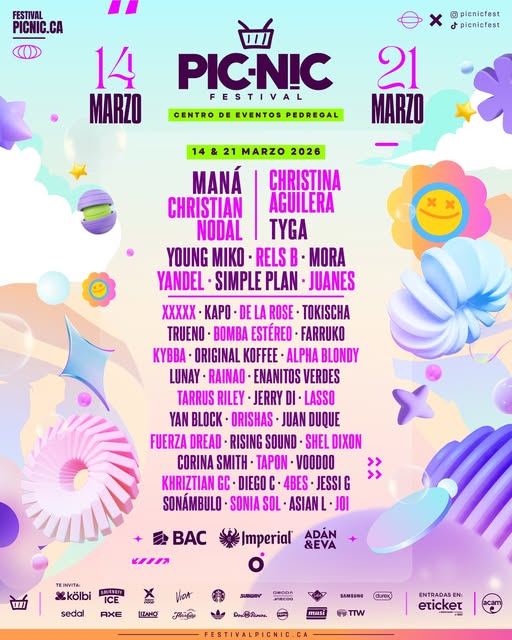 Picnic Festival Centroamérica 2026: dos fines de semana para vivir la música sin fronteras