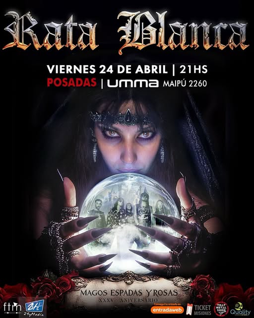 Rata Blanca en Posadas 2026