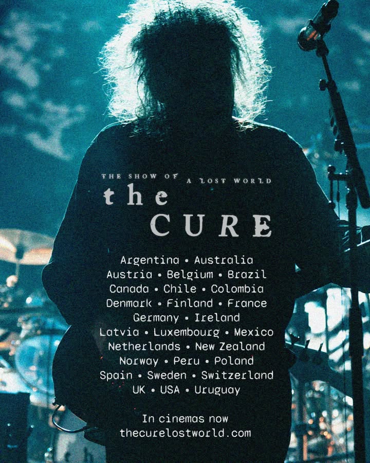 The Cure en la pantalla grande: The Show Of A Lost World, una experiencia cinematográfica imperdible para los fans